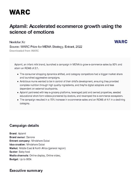 148517 Aptamil Accelerated ecommerce gr - Neelofar Xc Source: WARC ...