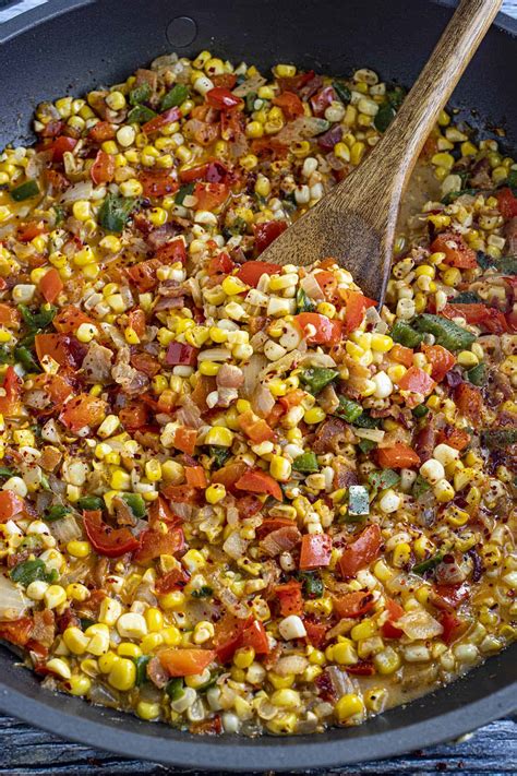 Cajun Corn Maque Choux Recipe - Chili Pepper Madness