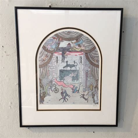 Edward Gorey Limited Edition Print