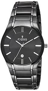 Fjord Analog Black Dial Men's Watch - FJ-3012-33 : Amazon.in: Fashion