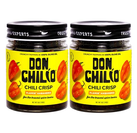Mua Don Chilio Hot Habanero Mexican Chile Crisp, 5 oz., 2 Pack ...