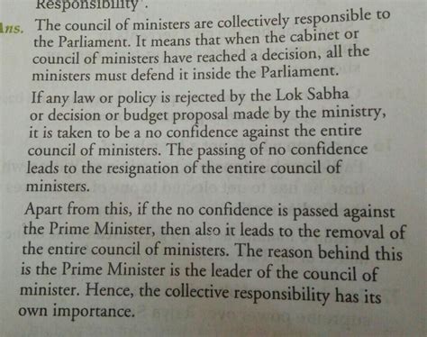 Significance of collective responsibility - Brainly.in