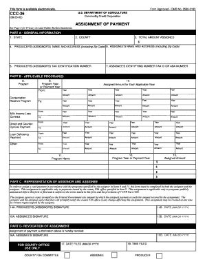 Ccc36 Form - Fill Out and Sign Printable PDF Template | signNow