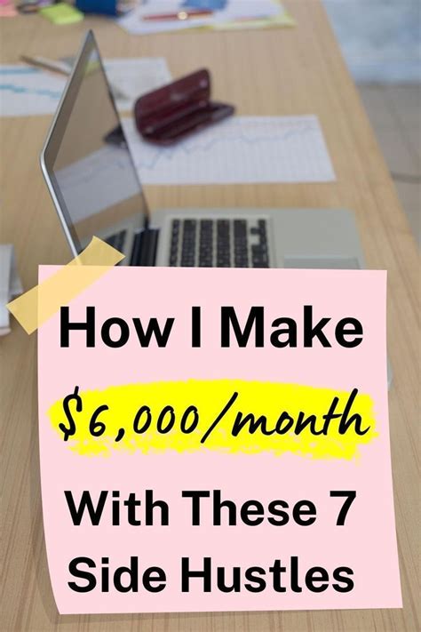 how to make 6000 a month