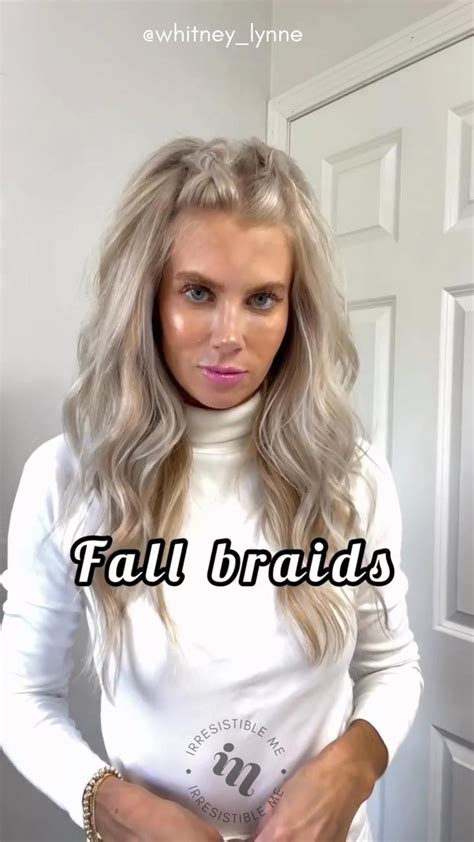 Fall hairstyle ideas hair tutorial fall braids – Artofit
