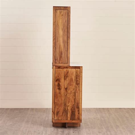 Buy Cane Connection Mango Wood Bar Cabinet - Brown from Home Centre at ...