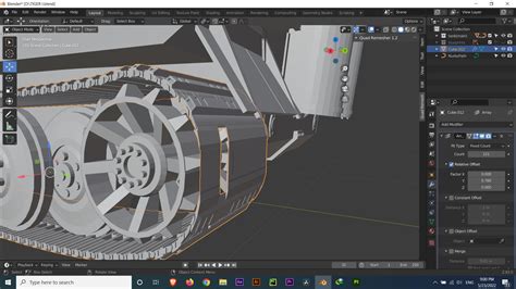 Image result for Modeling with Array Modifier