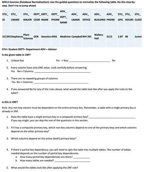 Image result for Normalization Questions