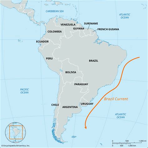 Brazil Current | Map, Location, & Facts | Britannica