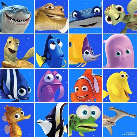 Finding Nemo Characters