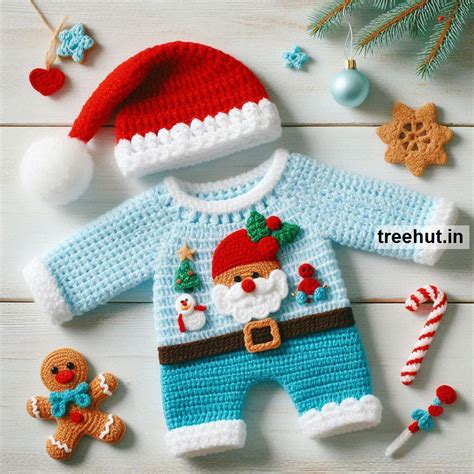 Christmas Baby Boy Clothes Crochet Ideas for Christmas Gifts or Selling