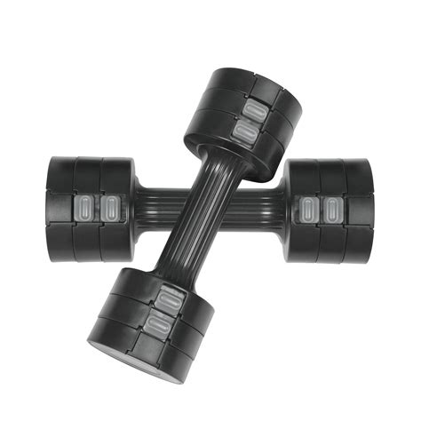 Dumbbell adjustable 2 x 1 - 2.5 kg black | Online Shop Gonser - Sicher ...