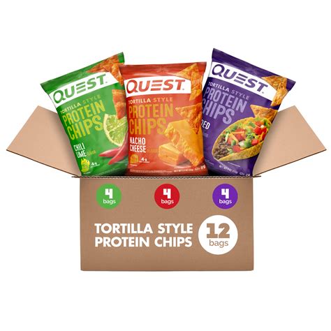 Snapklik.com : Quest Nutrition Tortilla Style Protein Chips Variety ...