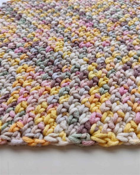 Crochet c2c moss stitch free tutorial – Artofit