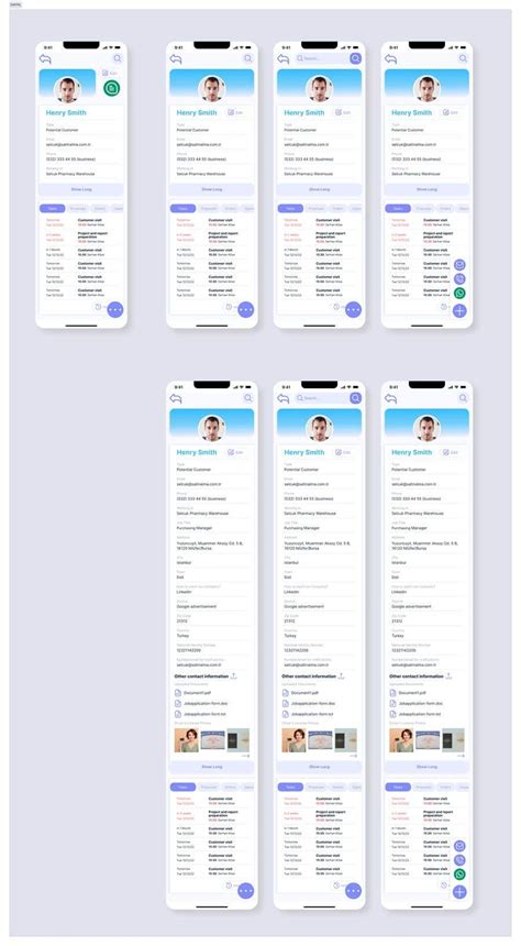 Entry #52 by klimevtushenko for ONE page UI/UX mobile app design ...
