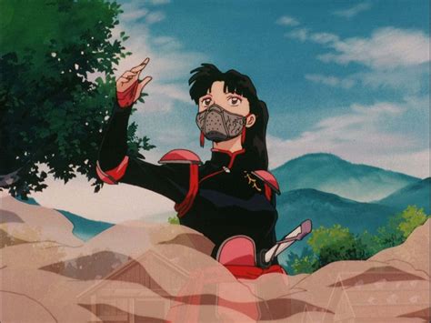 Download Inuyasha Character Sango Animated Scene Wallpaper | Wallpapers.com