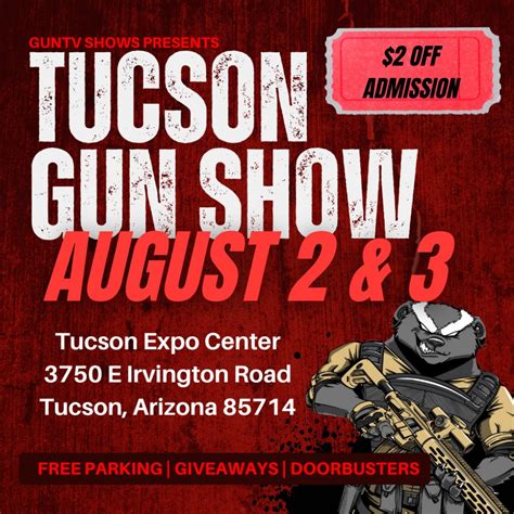 Tucson Gun Show at Tucson Expo Center on 2nd August, 2025