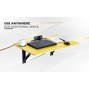QARA Folding Wall Mounted Engineered Wood Study Table/Office Table ...