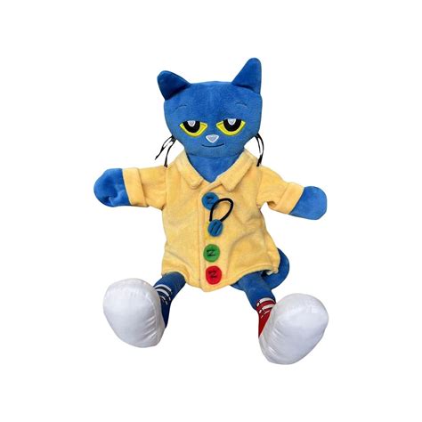 Pete The Cat Hand Puppet Doll, 14 inch Pete The Cat Plush Stuffed ...