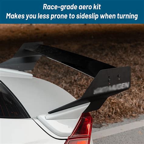 Buy ZJCLPL Car Rear Spoiler Abs for Ho-nda Civic 10th gen Sedan FC1 FC2 ...