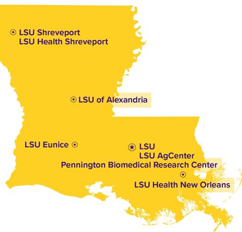 Campuses | LSU's family of institutions and colleges in Louisiana
