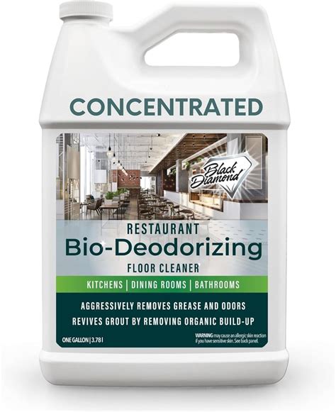 Restaurant Bio-Deodorizing Floor Cleaner - Heavy Duty Commercial ...