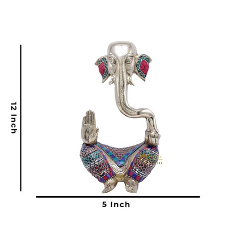 Brass Ganesha Statue Large For Modern Home Décor Showpiece Big Murti I ...