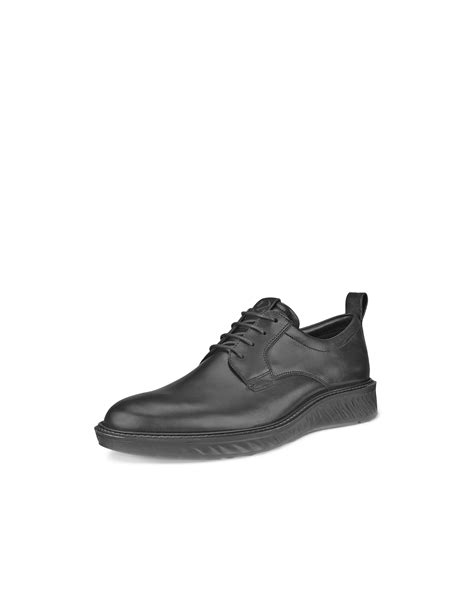 Men's ECCO® ST.1 Hybrid Leather Gore-Tex Derby Shoe | Black