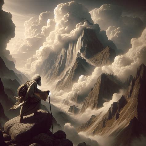 Exodus 24:18 Artwork | Bible Art