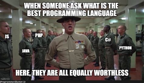 Image result for Programming Languages Comparison Meme