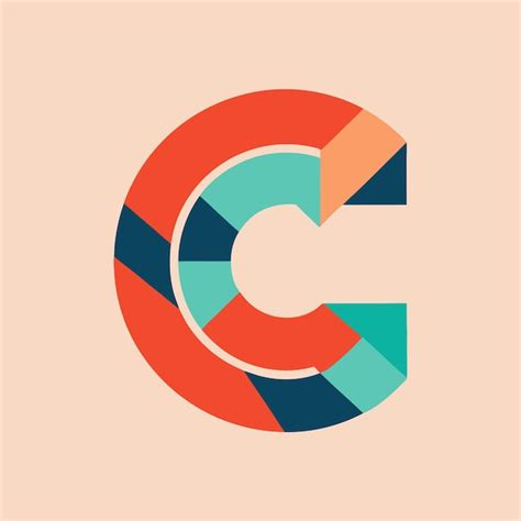 Modern minimalist c logo | Premium AI-generated vector