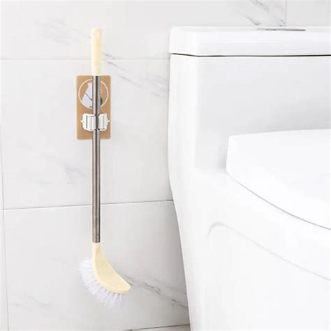 Mop and Broom Holder With Sticky Cartoon Sticker