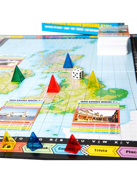 Wildcard Game Who Knows Where Game, UK & Ireland