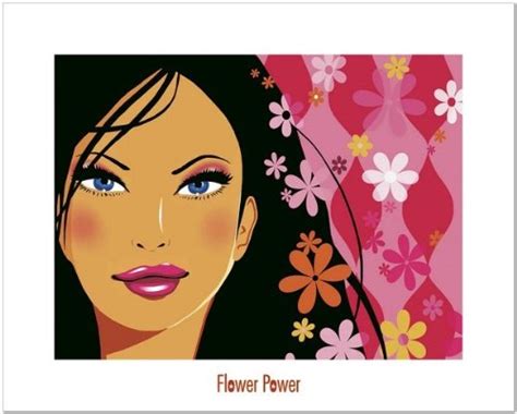 SMART ART - 'Flower Power' by Mandy Reinmuth - Fine Art Print 20x16 ...