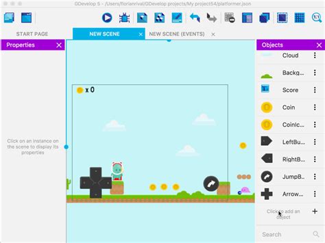 Rezultat imagine pentru Gdevelop 5 Download