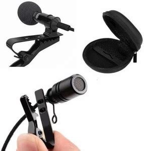 My Track Genuine 3.5mm Clip Microphone For interview/news reporter ...