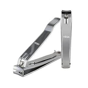 Buy Vega Large Nail Clipper 1 Piece for Men & Women | Stainless Steel ...