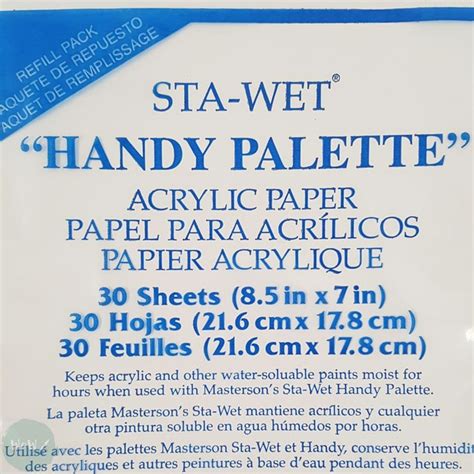 ACRYLIC STAY WET PALETTE - Masterson STA-WET - Handy Palette - ACRYLIC – WoW Art Supplies