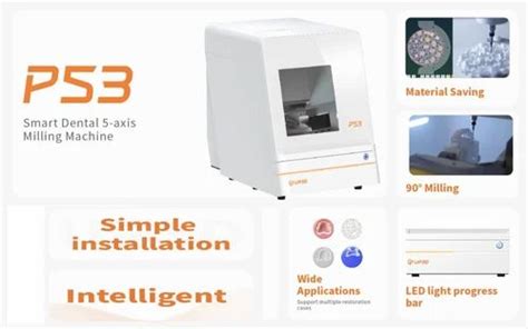 Dental Milling Machine - 5 AXIS MILLING MACHINE WITH DISC CHANGER ...