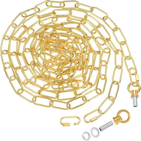 Amazon.com: PATIKIL 15 Feet Lighting Chain for Hanging Lamp, Chandelier ...