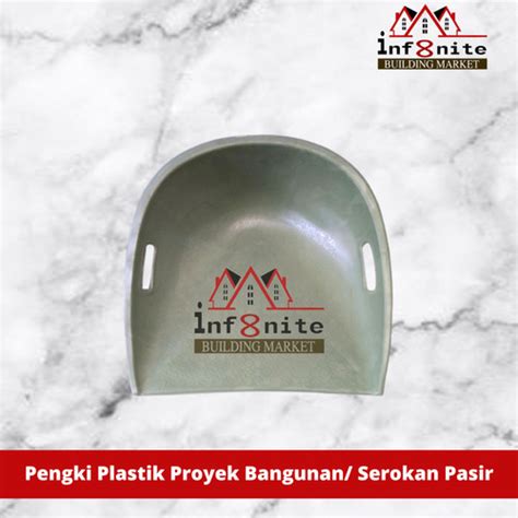 Jual Pengki Plastik Bangunan Proyek Hijau Pvc Serokan Pasir Tanah ...