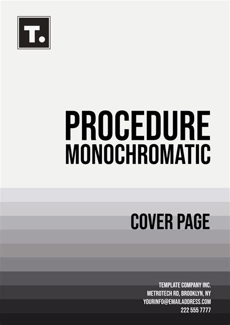 Procedure Cover Page. Examples 的图像结果