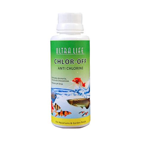 Ultralife Chlor Off for Aquarium Fish (Pack of 2) (200ml) : Amazon.in ...