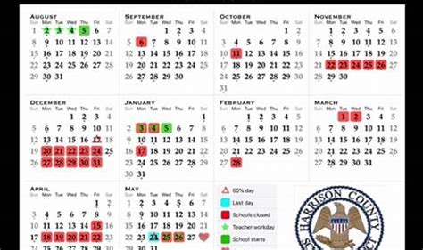 Official Jackson County Schools WV Calendar & Dates