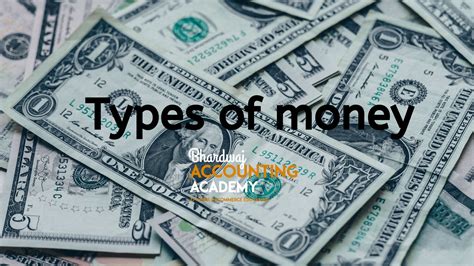 Types of Money - Bhardwaj Accounting Academy Important 2021