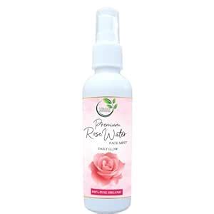 earthmaa® Rose Water for Face Mist with Glycerine & Saffron Extract for ...