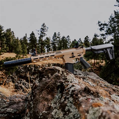 Barra Airguns | 400e Full Auto Gen 2 Metal Electric BB Rifle | Tan