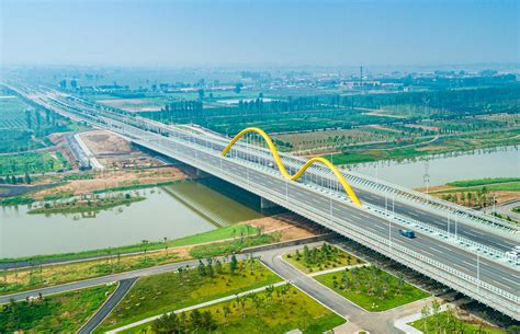 中国电建市政建设集团有限公司 经典工程 晋中市综合通道建设工程PPP项目潇河大桥