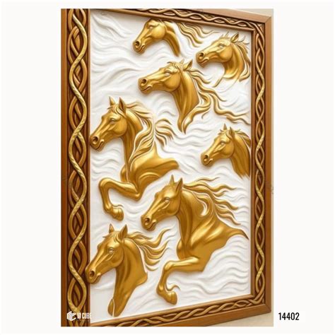 14402 Customised MDF/HDHMR Decorative 3D Panel – M Cube Spaces