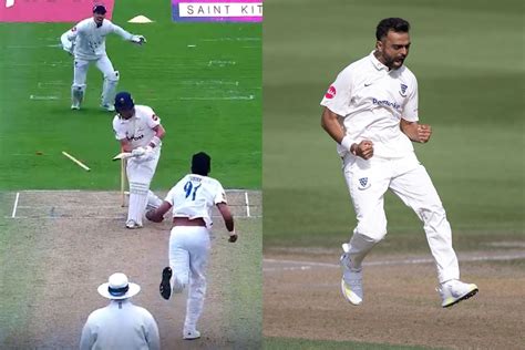 [Watch] Jaydev Unadkat uproots Sam Northeast’s middle stump in SUS vs ...